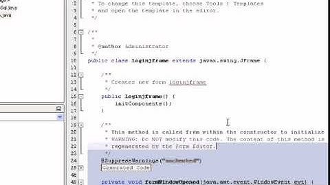 java netbeans and mssql tut#2 - connecting mssql 2005 and java.mp4