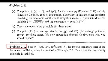Introduction to Quantum Mechanics (2E) - Griffiths, P2.12: Creation/Annihilation in harm oscillator