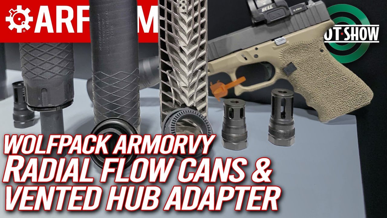 Wolfpack Armory | Romulus 556 Suppressor & Ventilator HUB Adapter | SHOT Show 2026