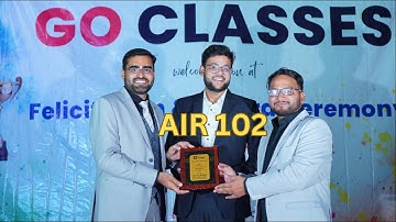 Karan Agrawal AIR - 102 GATE CS 2024 | IIT Madras | GO Classes Complete Course Student