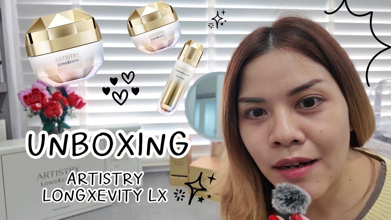 แกะกล่องของใหม่ล่าสุด ครีมกระปุกละหมื่นกว่า!!! Artistry Longxevity LX Set #noonenunneethereviewer 