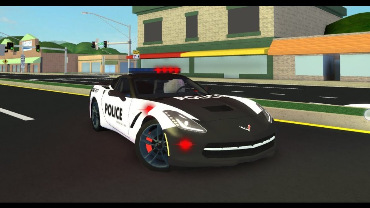 The New Police Corvette Is Coming To Roblox Ultimate Driving Ud