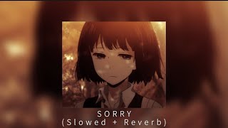 SORRY -The Kid LAROI〈Slowed + Reverb〉