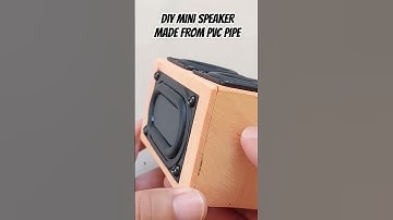 Thumbnail of portable speaker made from pvc pipe #speaker #diy #pvc #bluetoothspeaker #diybluetooth #diysubwoofer