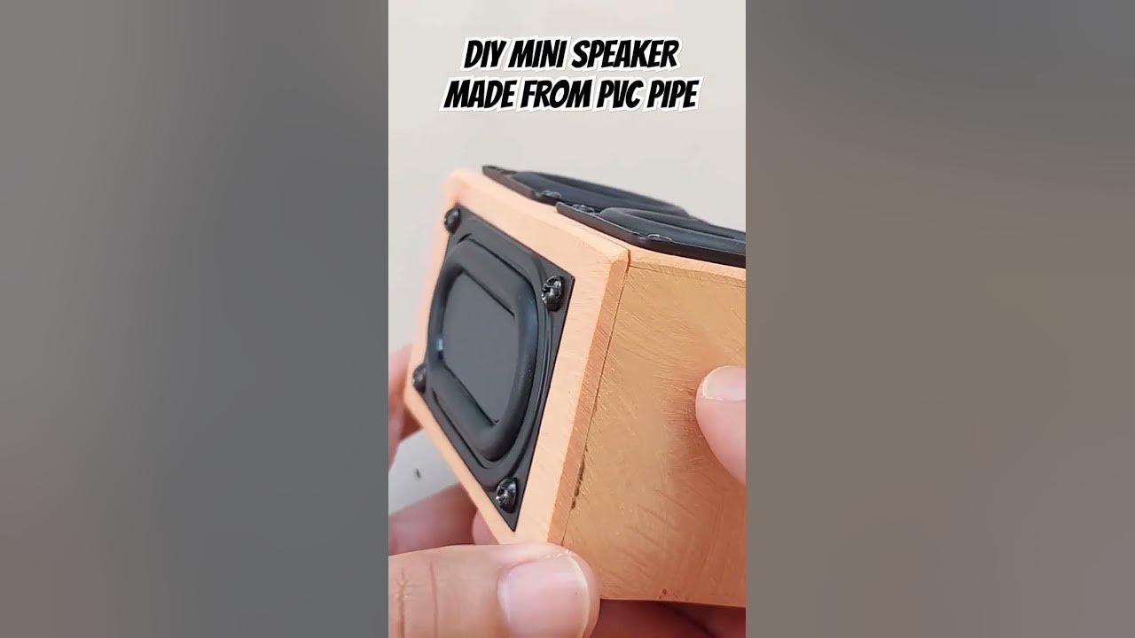 portable speaker made from pvc pipe #speaker #diy #pvc #bluetoothspeaker #diybluetooth #diysubwoofer