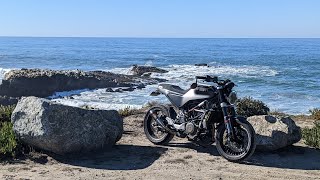 Husqvarna Svartpilen 401 POV Mountain ride