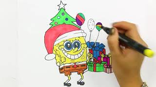 Di Natale 2021 #3 | Come disegnare e colorare | Piccole Mani Libro Da Colorare screenshot 4