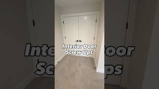 New Construction Door Problems Explained