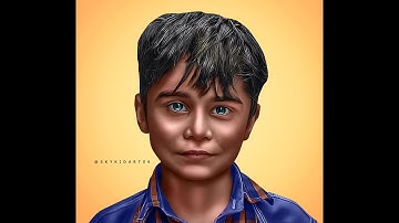 How To Make Smudge Painting, (Very Easy) Cartoon Photoshop Tutorial Part 3