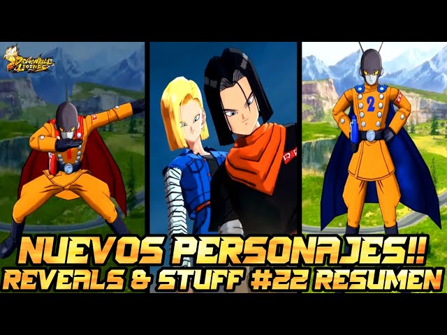 NUEVOS PERSONAJES!! ANDROIDE 17 Y 18 SWITCH Y GAMMA 1 Y 2!! DRAGON BALL LEGENDS