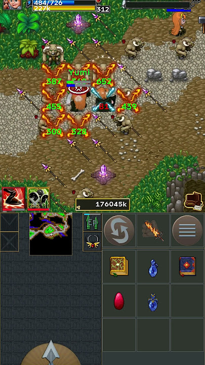 Jay Up Level 313! BOOST DOUBLE EXP | TibiaME #short #tibiame