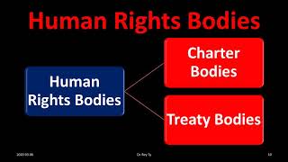 2020 Rey Ty United Nations (U.N.) Human Rights Mechanisms