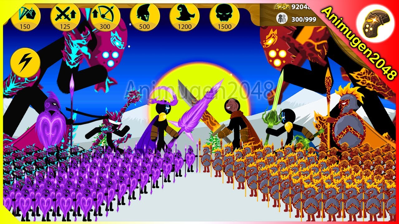 NEW WINGBLADES XIPHOS vs TRIBAL WRATHNAR, DUEL EPIC GRIFFON | Stick War Legacy Mod | Animugen2048