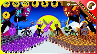 Download Lagu NEW WINGBLADES XIPHOS vs TRIBAL WRATHNAR, DUEL EPIC GRIFFON | Stick War Legacy Mod | Animugen2048 MP3