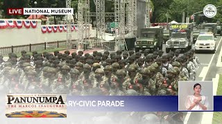 Military-civic parade sa inagurasyon ni Marcos | Panunumpa: The Marcos Inaugural (30 June 2022)