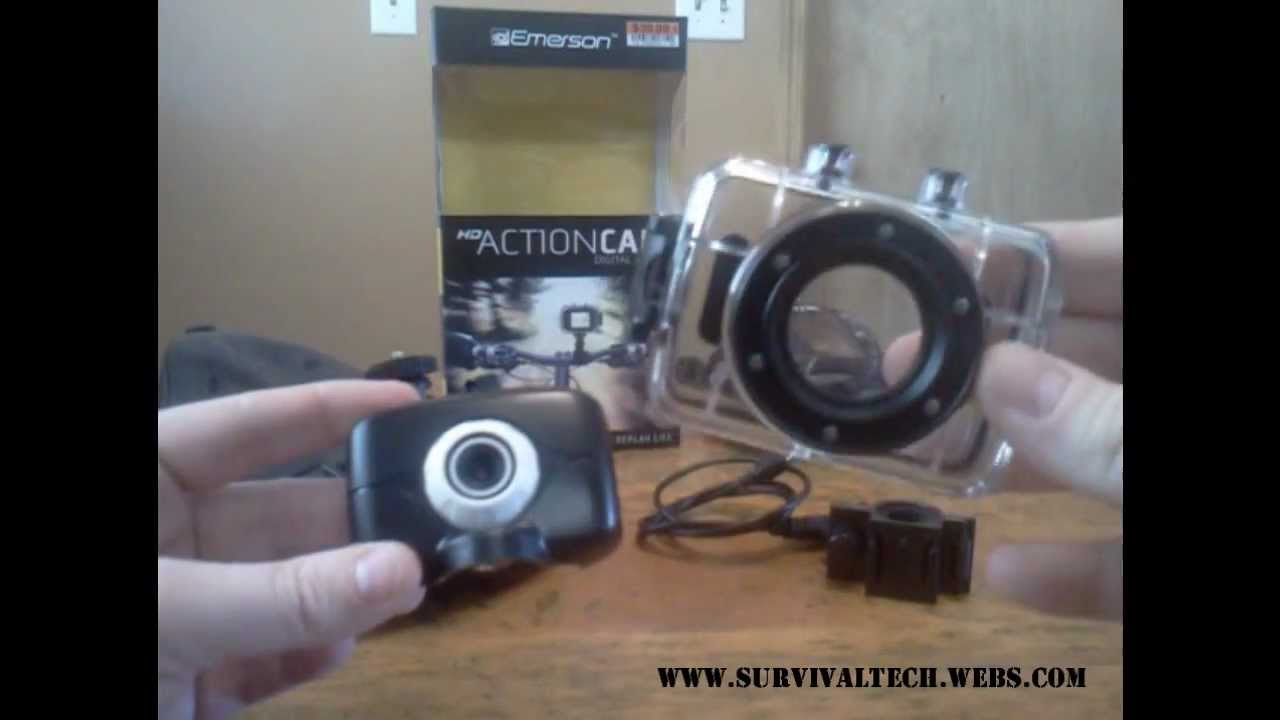 Emerson HD Action Camera Review and Test at Black Hand Gorge - YouTube