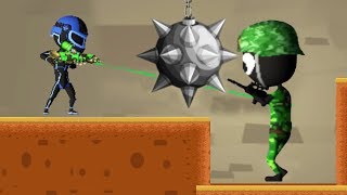 STICKMAN SHOOTER ELITE STRIKEFORCE - Walkthrough Gameplay Part 3 (iOS Android) screenshot 3