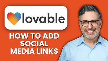 How To Add Social Media Links in Lovable AI 🔗 Quick Guide to Connect Your Website to Platforms