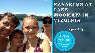Kayaking at Lake Moomaw in Virginia - pt 1