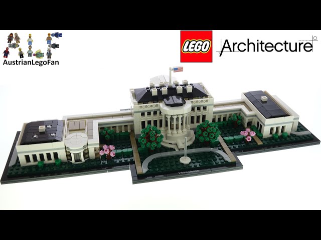 LEGO Architecture 21054 The White Lego Speed Build Review - YouTube