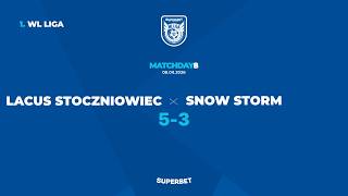 SUPERBET 1. WL LIGA: LACUS STOCZNIOWIEC - SNOW STORM 5:3 [8. kolejka, Wiosna 2026]