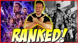 Every MCU and DCEU Film Ranked!