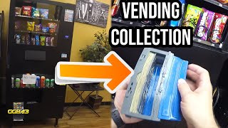Collecting Cash From Our Barber Shop Vending Machine!