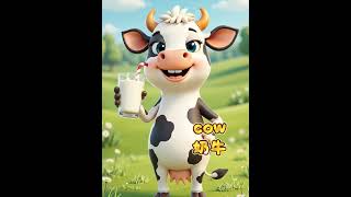 幼儿英语启蒙 AI 动画|动物篇 趣味学英语AI English Learning for Kids | Animals Part 2