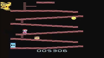 ATARI 2600 DK 2600 Jumpman DONKEY KONG CLONE EARLY STAGES 2012 iesposta WIP