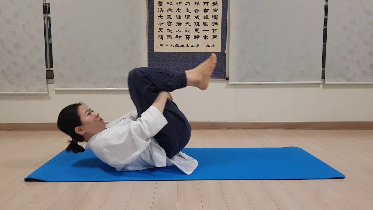 몸풀기3종셋트 3. 등구르기(척추교정,피로회복)