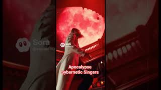 Blood Moon Apocalypse Sybernetic Singers #darkrock #bloodmoon #flr #music #newmusic #lovemusic #bdsm