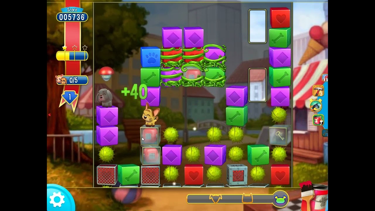 Pet Rescue Saga level 4215 one hammer