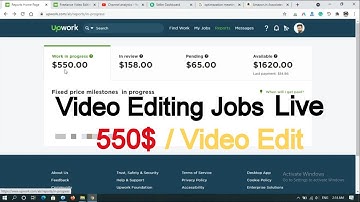 $550/Video | How to Get Video Editing Jobs on Upwork  2022 | 🔴Video Editing Jobs on Upwork 2022