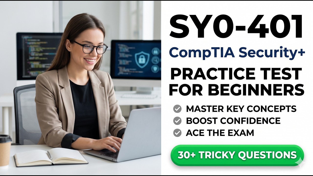 How to Pass CompTIA Security+ as a Beginner: 2026 Free Practice