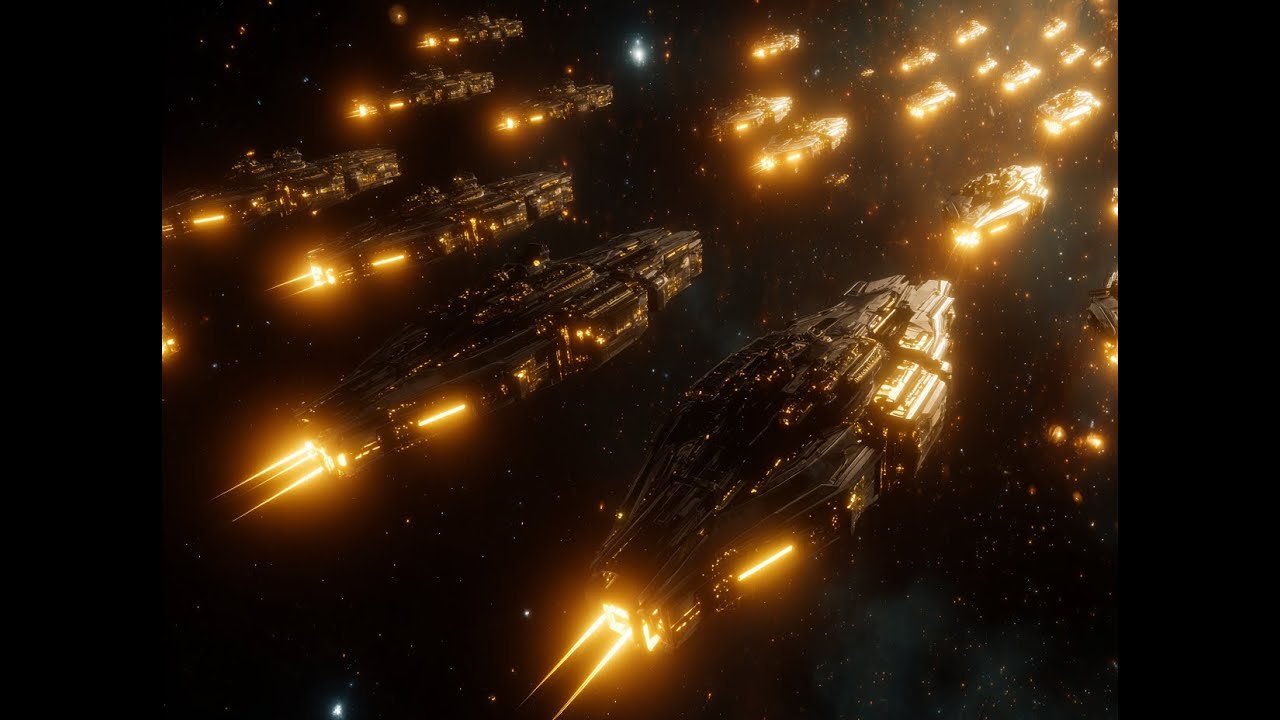 O Primeiro Olhar Para um Navio de Guerra Humano Congelou a Frota Alienígena81