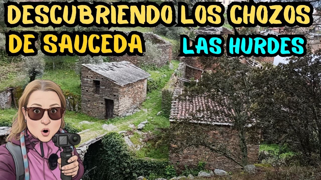 CONOCE ÉSTE POBLADO DE  CHOZOS TRADICIONALES HURDANOS