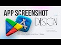App Store & Google Play ASO Design — screenshots, icons, previews