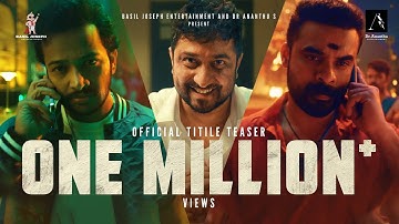 Athiradi -Title Teaser Malayalam | Basil Joseph ,Tovino Thomas, Vineeth Sreenivasan | Arun Anirudhan