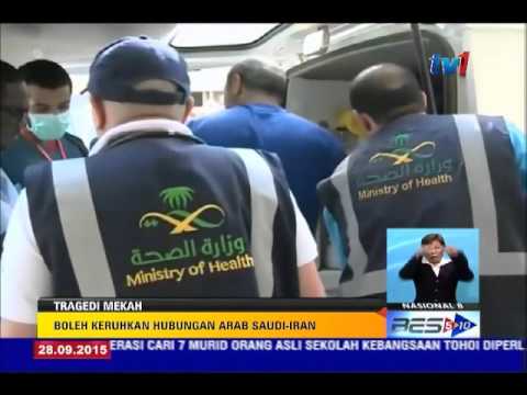 TRAGEDI MINA - BOLEH KERUHKAN HUBUNGAN ARAB SAUDI-IRAN [28 SEPT 2015]