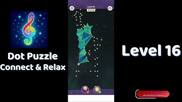 Dot Puzzle Level 16 Walkthrough | Connect & Relax | SolutionGuruji 🧩✨