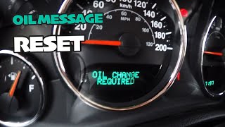 Reset Oil Change Required Message on a Jeep Wrangler - YouTube