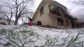 Snowboarding with no Bindings!
