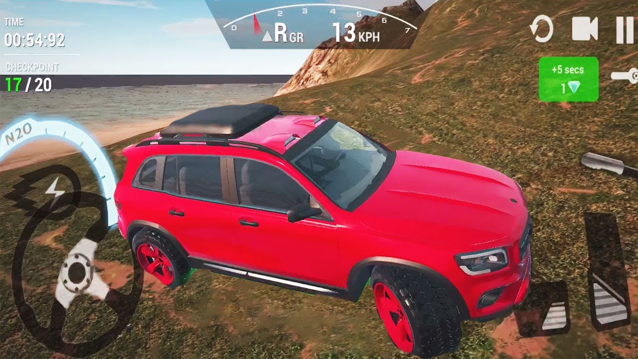 Offroad jeep simulator
