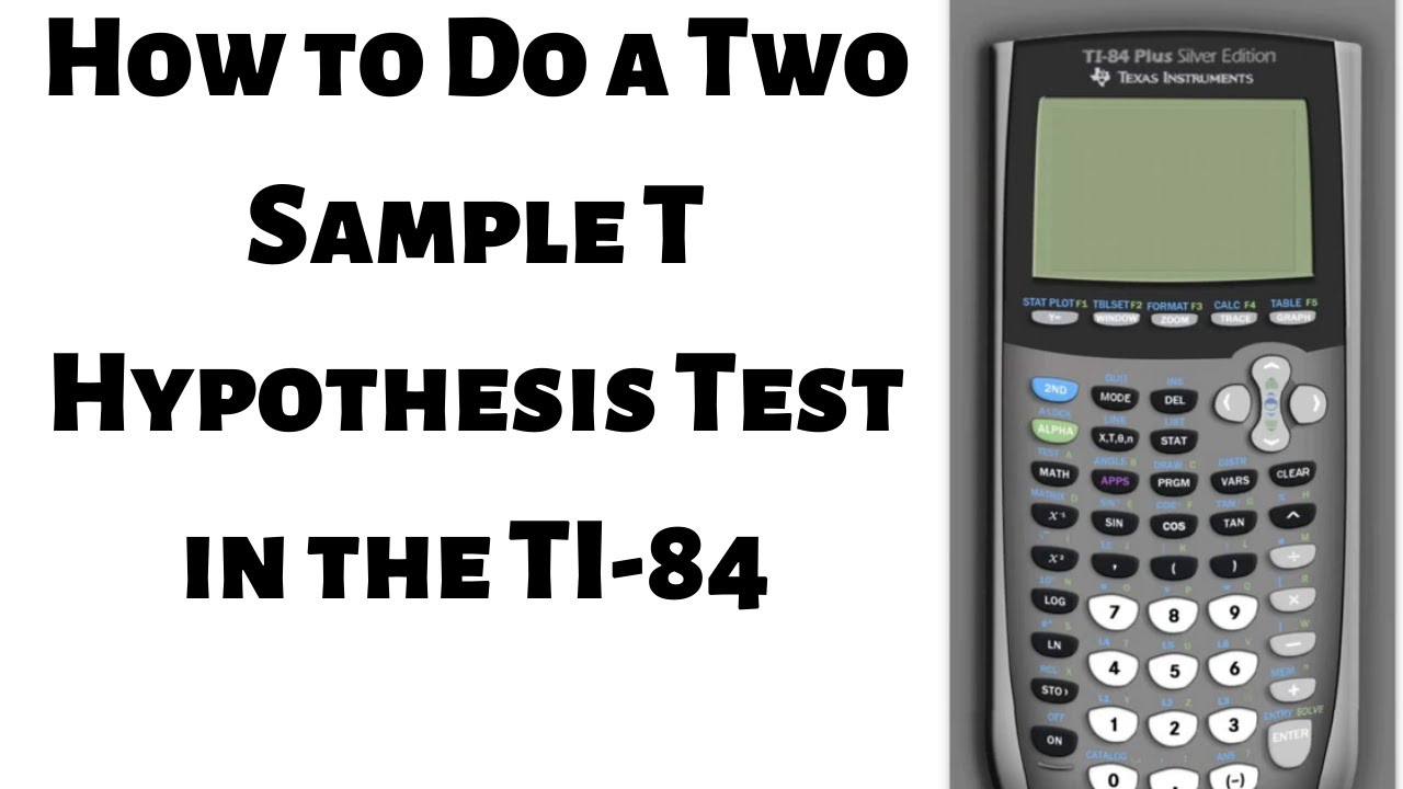 how to find null and alternative hypothesis ti 84