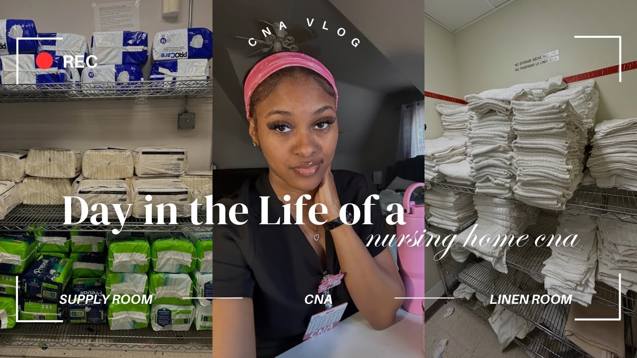 Day in My Life as a CNA Vlog 👩🏾‍⚕️| 2nd shift, nursing home 👵 - YouTube