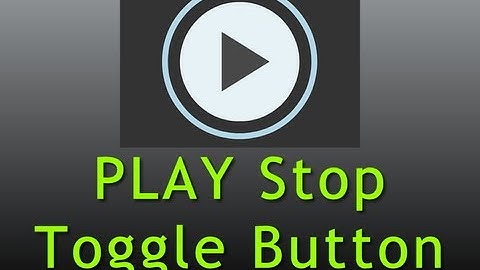 Flash cs 5.5 tutorial : A Play / stop toggle button in flash with very little actionscript