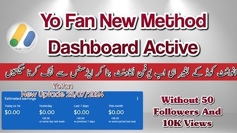 Google Adsense Active Dashboard Active New Method 2024 With Yofan