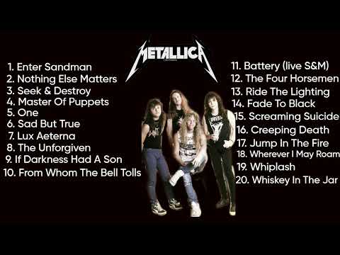 Top 20 : Metallica