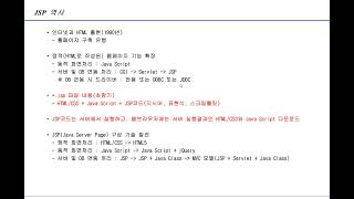 02주차 JSP 2   JSP 역사