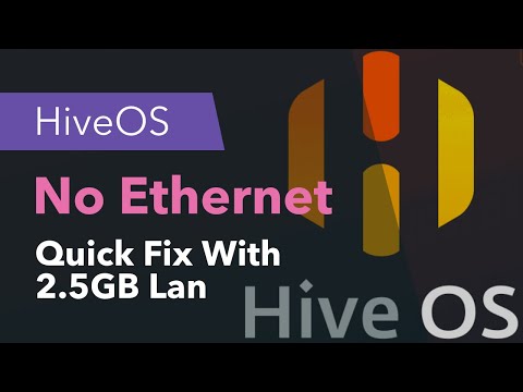 HiveOS - Quick Fix For No Ethernet